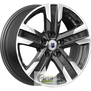 K&K Висмут 7x16 5*100 ET45 DIA67.1 Алмаз черный Литой