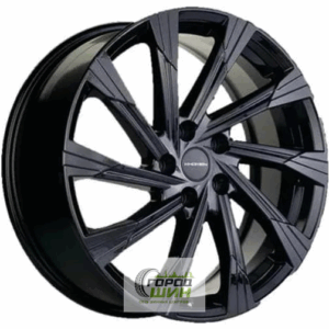 Khomen KHW 1901 7.5x19 5*108 ET33 DIA60.1 Black Литой