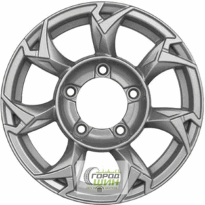 Khomen KHW 1505 5.5x15 5*139.7 ET5 DIA98.5 F-Silver Литой