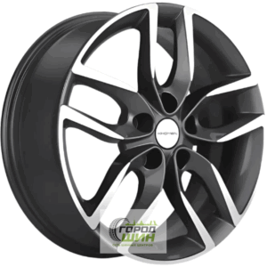 Khomen KHW 1708 6.5x17 5*108 ET43 DIA65.1 Gray-FP Литой