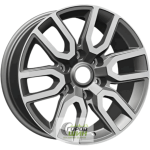 Khomen KHW 1723 8x17 6*139.7 ET30 DIA106.1 Gray-FP Литой