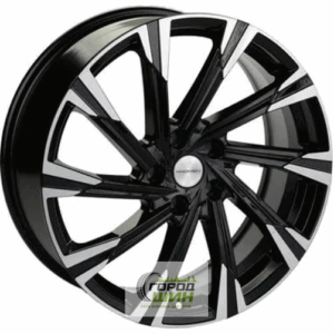 Khomen KHW 1901 7.5x19 5*114.3 ET45 DIA60.1 Black-FP Литой