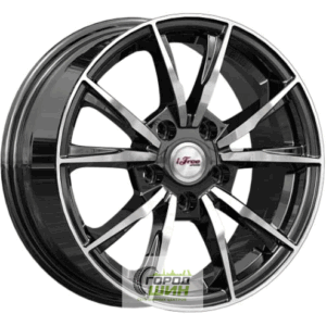 iFree Сион 6.5x15 5*100 ET38 DIA57.1 Блэк Джек Литой