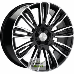 Khomen KHW 2004 8.5x20 5*130 ET45 DIA71.6 Black-FP Литой