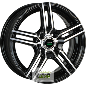 Megami MGM-1 5.5x14 4*100 ET43 DIA67.1 BKF Литой