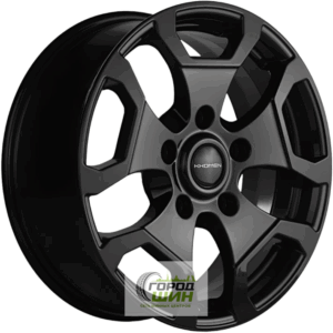 Khomen KHW 1725 6.5x17 5*139.7 ET35 DIA98.5 Black Литой