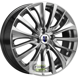 K&K Flanker 6.5x17 5*108 ET33 DIA60.1 Дарк платинум Литой