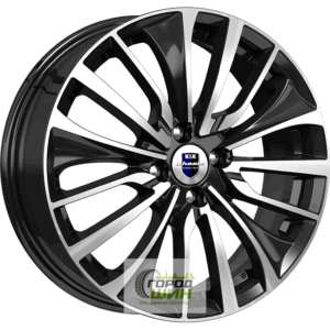 K&K Flanker 6.5x17 5*108 ET50 DIA63.3 Алмаз черный Литой