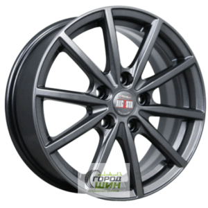 Alcasta M61 7x17 5*114.3 ET40 DIA64.1 Graphite Литой