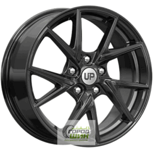 Wheels UP UP105 7x17 5*114.3 ET45 DIA60.1 New Black Литой