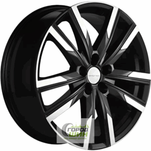 Khomen KHW 1905 7.5x19 5*108 ET36 DIA65.1 Black-FP Литой