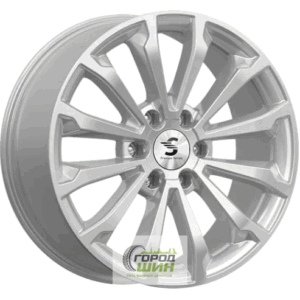 Скад КР006 8.5x20 6*139.7 ET33 DIA100.1 Elite silver Литой