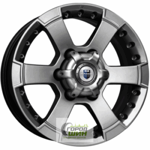 K&K M56 7x16 6*139.7 ET38 DIA100.1 Дарк платинум Литой