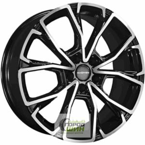 Khomen KHW 1907 7.5x19 5*108 ET52 DIA60.1 Black-FP Литой