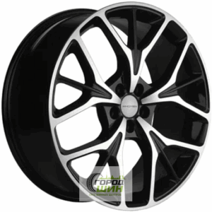 Khomen KHW 2012 8x20 5*114.3 ET45 DIA60.1 Black-FP Литой