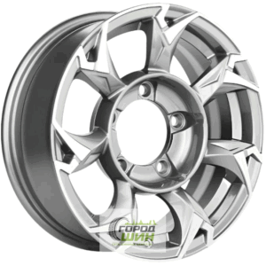 Khomen KHW 1505 5.5x15 5*139.7 ET5 DIA98.5 F-Silver-FP Литой