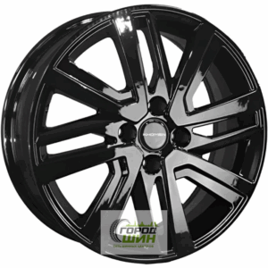 Khomen KHW 1609 6x16 4*100 ET37 DIA60.1 Black Литой