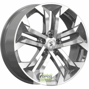 Скад КР015 7.5x19 5*108 ET47 DIA60.1 Diamond gloss graphite Литой
