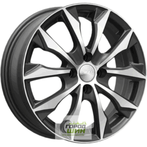 Скад Нагоя 6x16 4*100 ET41 DIA60.1 Алмаз бархат новый Литой