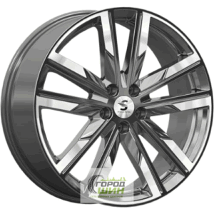 Скад КР014 8x20 5*108 ET39 DIA60.1 Diamond gloss graphite Литой