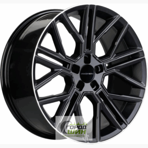 Khomen KHW 2101 9.5x21 5*112 ET36 DIA66.6 Black Matt MR Литой