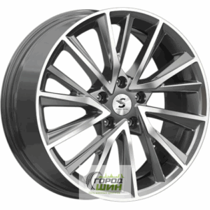 Скад КР010 7.5x18 5*108 ET36 DIA65.1 Diamond gloss graphite Литой