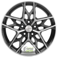Khomen KHW 1709 7x17 5*114.3 ET44 DIA67.1 Black-FP Литой