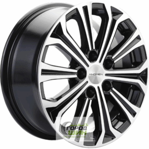 Khomen KHW 1610 6.5x16 5*114.3 ET46 DIA67.1 Black-FP Литой