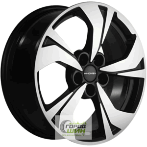 Khomen KHW 1724 7x17 5*114.3 ET35 DIA66.1 Black-FP Литой