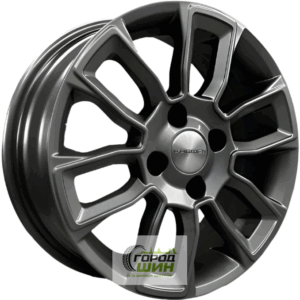 Khomen KHW 1406 5.5x14 4*100 ET45 DIA56.1 Gray Литой