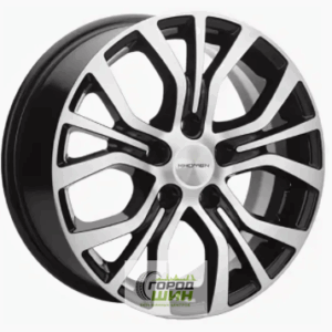 Khomen KHW 1608 6.5x16 5*110 ET45 DIA67.1 Black-FP Литой