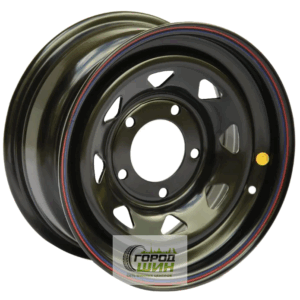 Off Road Wheels Nissan/Toyota 8x17 6*139.7 ET25 DIA110.1 Black Штампованный