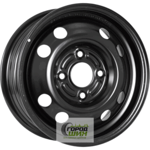 Евразиа Тапо 53E45H 5.5x14 4*114.3 ET45 DIA67.1 Black Штампованный