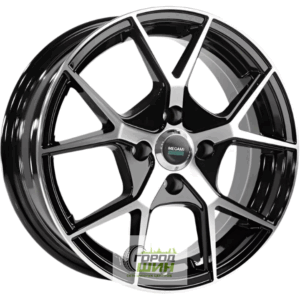 Megami MGM-18 5.5x14 4*100 ET35 DIA67.1 BKF Литой