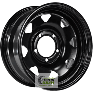 Trebl Off-road 02 7x16 5*139.7 ET0 DIA110.1 Black Штампованный