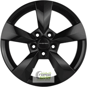 Khomen KHW 1504 6x15 5*100 ET43 DIA57.1 Black Литой