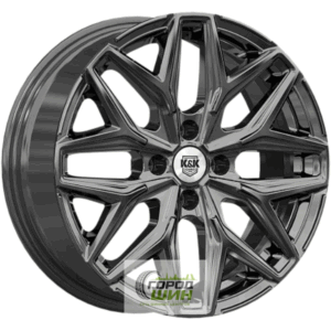 K&K Ариус 7x17 5*108 ET33 DIA60.1 Черный Литой