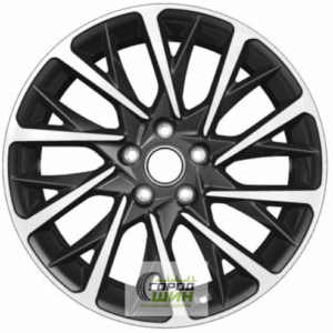 Khomen KHW 1804 7.5x18 5*108 ET53 DIA63.3 Black-FP Литой
