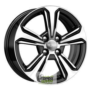 K&K КС777 6x15 4*100 ET46 DIA54.1 Алмаз черный Литой