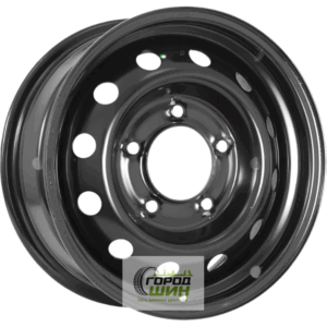 ТЗСК Chevrolet Niva 6x15 5*139.7 ET40 DIA98.6 Black Штампованный
