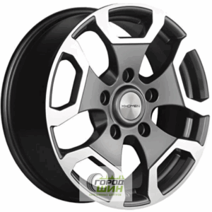 Khomen KHW 1725 6.5x17 5*139.7 ET40 DIA98.5 Gray-FP Литой