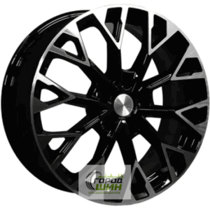 Khomen KHW 1718 7x17 5*114.3 ET46 DIA67.1 Black-FP Литой