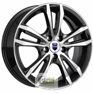 K&K Samara 6x16 4*114.3 ET40 DIA67.1 Алмаз черный Литой