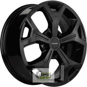 Khomen KHW 1710 6.5x17 5*114.3 ET40 DIA64.1 Black Литой