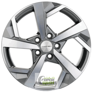 Khomen KHW 1712 7x17 5*114.3 ET45 DIA66.1 Gray-FP Литой