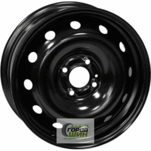 ТЗСК Renault Logan 2 6x15 4*100 ET40 DIA60.1 Black Штампованный
