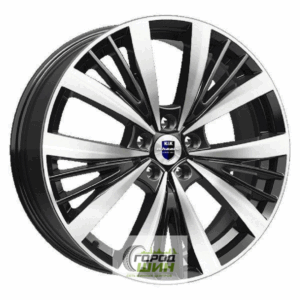 K&K Марвел 7.5x19 5*112 ET35 DIA66.6 Алмаз черный Литой