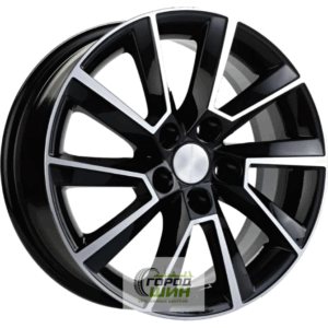Khomen KHW 1604 6x16 5*100 ET40 DIA54.1 Black-FP Литой