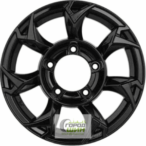 Khomen KHW 1505 5.5x15 5*139.7 ET5 DIA108.1 Black Литой