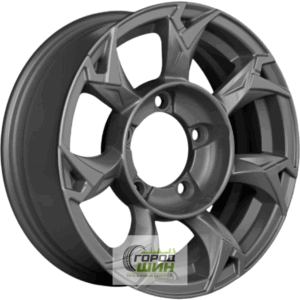 Khomen KHW 1505 5.5x15 5*139.7 ET5 DIA108.1 Gray Литой